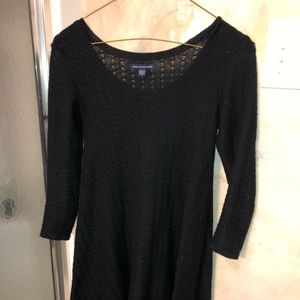 American Eagle Outfitters black sweater dress